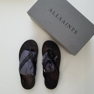 All Saints Men's Reef leather sandals